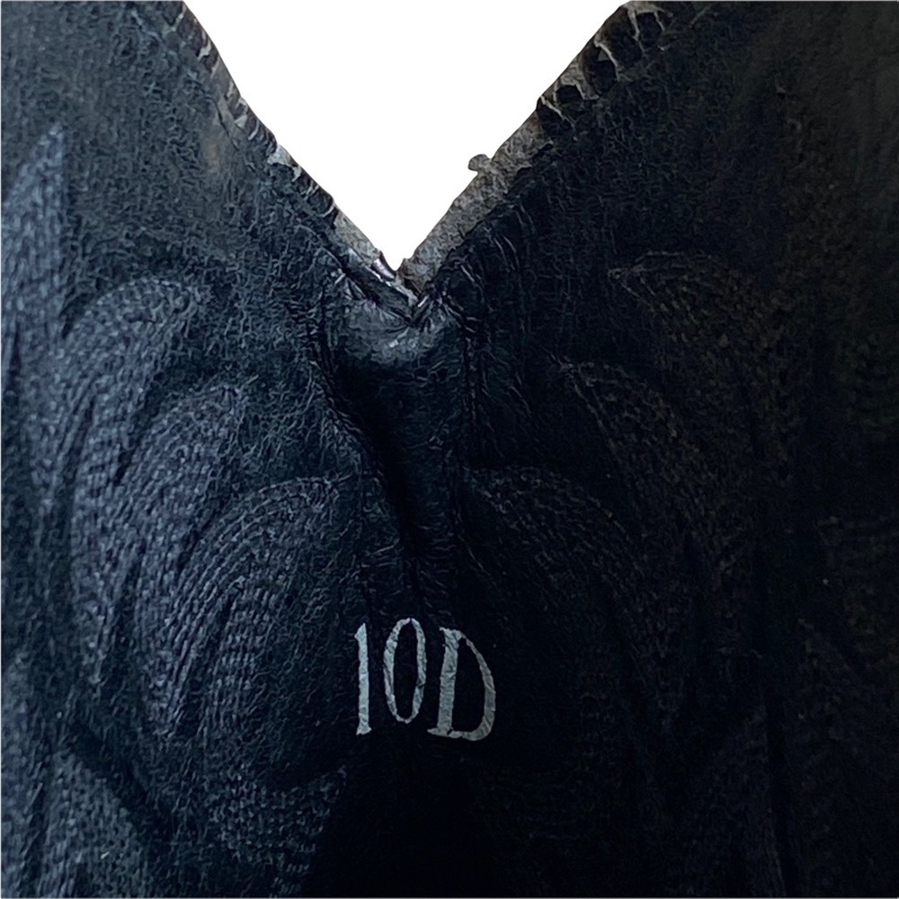 Ariat ✪ Heritage Classic Western Leather Cowboy Boots Boot ✪ Black 10D - Picture 12 of 16